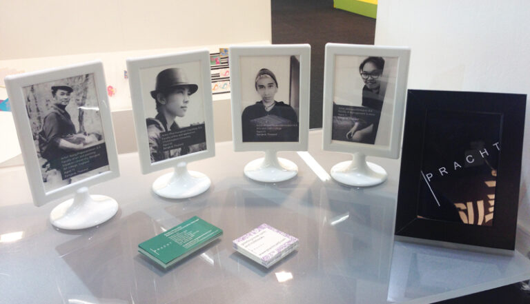 Pracht, greeting card, note card and notebook at Paperworld, Frankfurt 2014